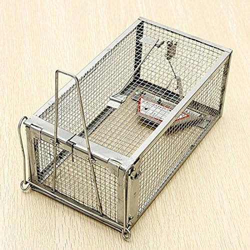 Corner Biz Garden - Multi-catch Reusable Sensetive Rodent Control Rat Cage Mouse Live Hunting Trap