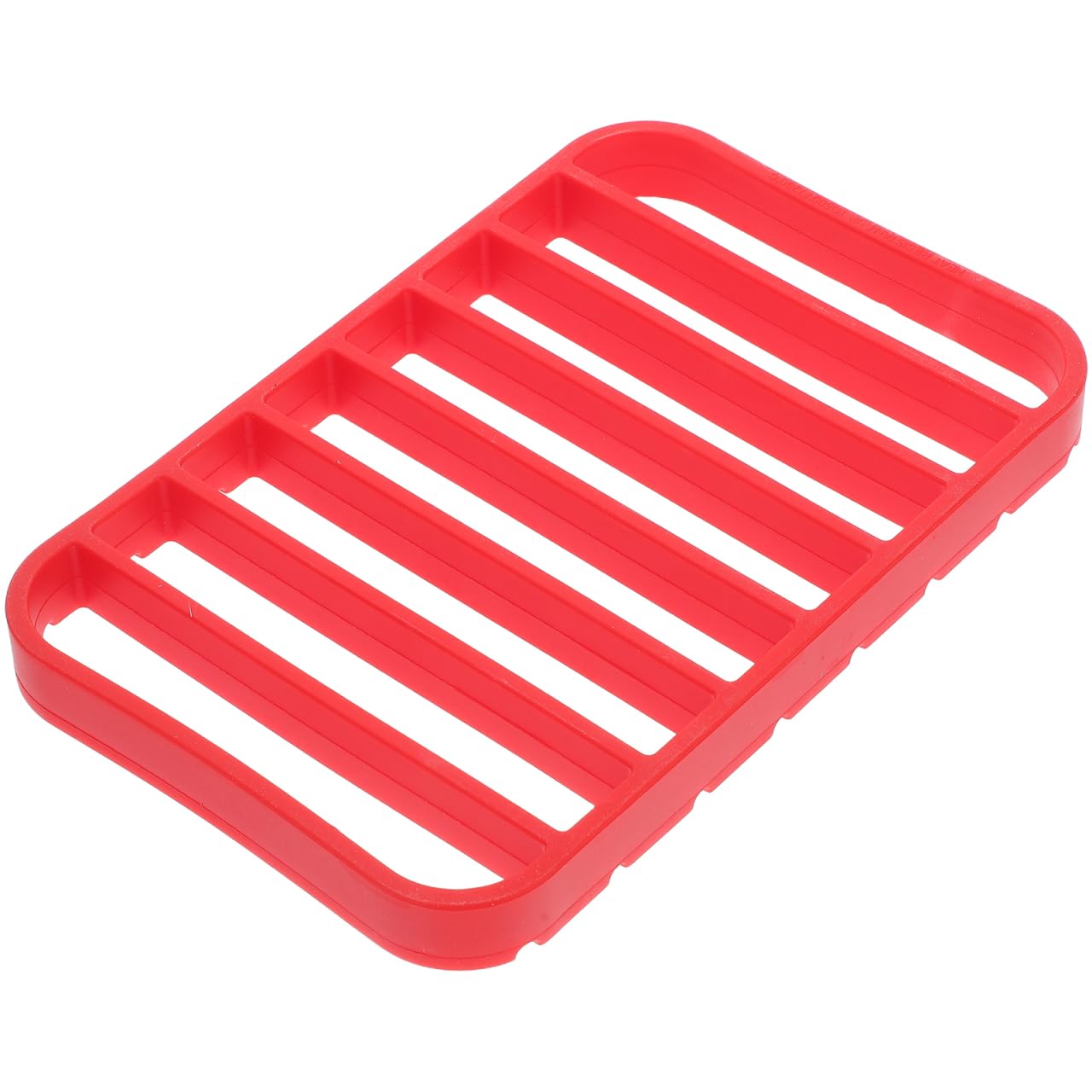 HEMOTON Roasting Rack Grill Rack Silicone Pressure Cooker Roasting Rack Non Stick Roast Rack Silicone Pressure Cooker Rack for Pots Rack Thanksgiving Day Christmas Present 270x175x25MM