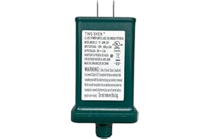 Goodsby Class 2 LED Transformer for Christmas X-Mas Tree Lights, Holiday Lighting, LED String Light 29V 0.9A Power Supply 26W Raintight IP44 Indoor Outdoor US Plug Power Adapter UL-Listed (TS-26WL29V)