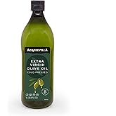 Agrosevilla 1L Spanish Cold Press Extra Virgin Olive Oil in PET Bottle | Rich in Polyphenols | Harvested from a Single Origin, Spain | Non GMO EVOO | Everyday Use: Cooking & Finishing