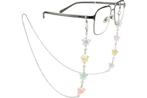 shionreiy Stylish Women's Glasses Chain - Eyeglass & Sunglasses Chains Holder for Around Neck, Eyewear Retainer Strap