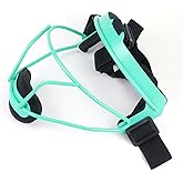 Runxrocy Softball Face Mask Durable Defensive Softball Fielder's Mask Lightweight Girls Women Protective Softball Infielder's Face Shield Color