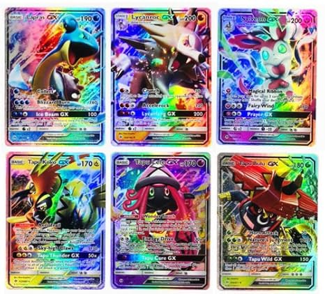 Pokémon Sammlungen &amp; Lots GX EX Mega Pokemon Card Lot 100 OFFICIAL TCG ...