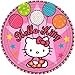 Amscan Hello Kitty Balloon Dreams Plastic Table Cover, 54 by 96-Inch