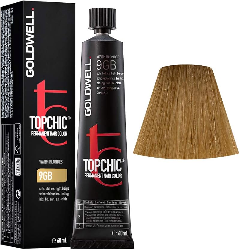 Goldwell Topchic TB Permanent Hair Colour 9Gb Sahara Blonde Extra Light Beige