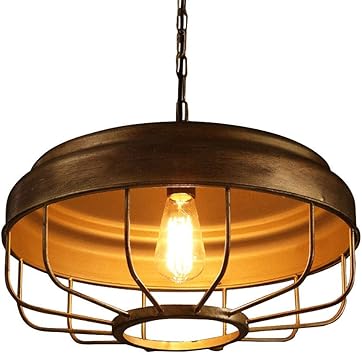 Amazon Com Ywmsjd Vintage Industrial Pendant Lamp Retro Metal