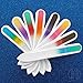 Bona Fide Beauty 8 Piece Glass Nail File Set - Crystal Files for Natural Nails with Sleeves (Multicolor)