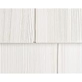 Polaris Homeside Select Double 7in. Cedar Shake Vinyl Siding (1/2 Square) Colonial White