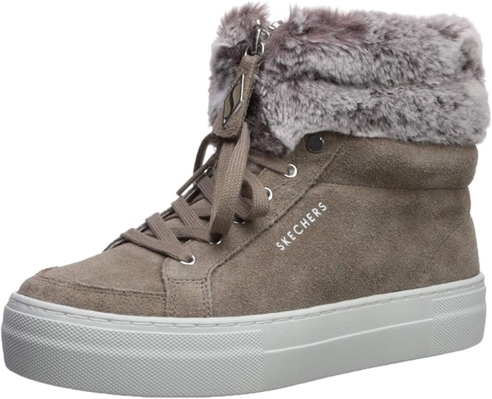 womens sneakers with fur