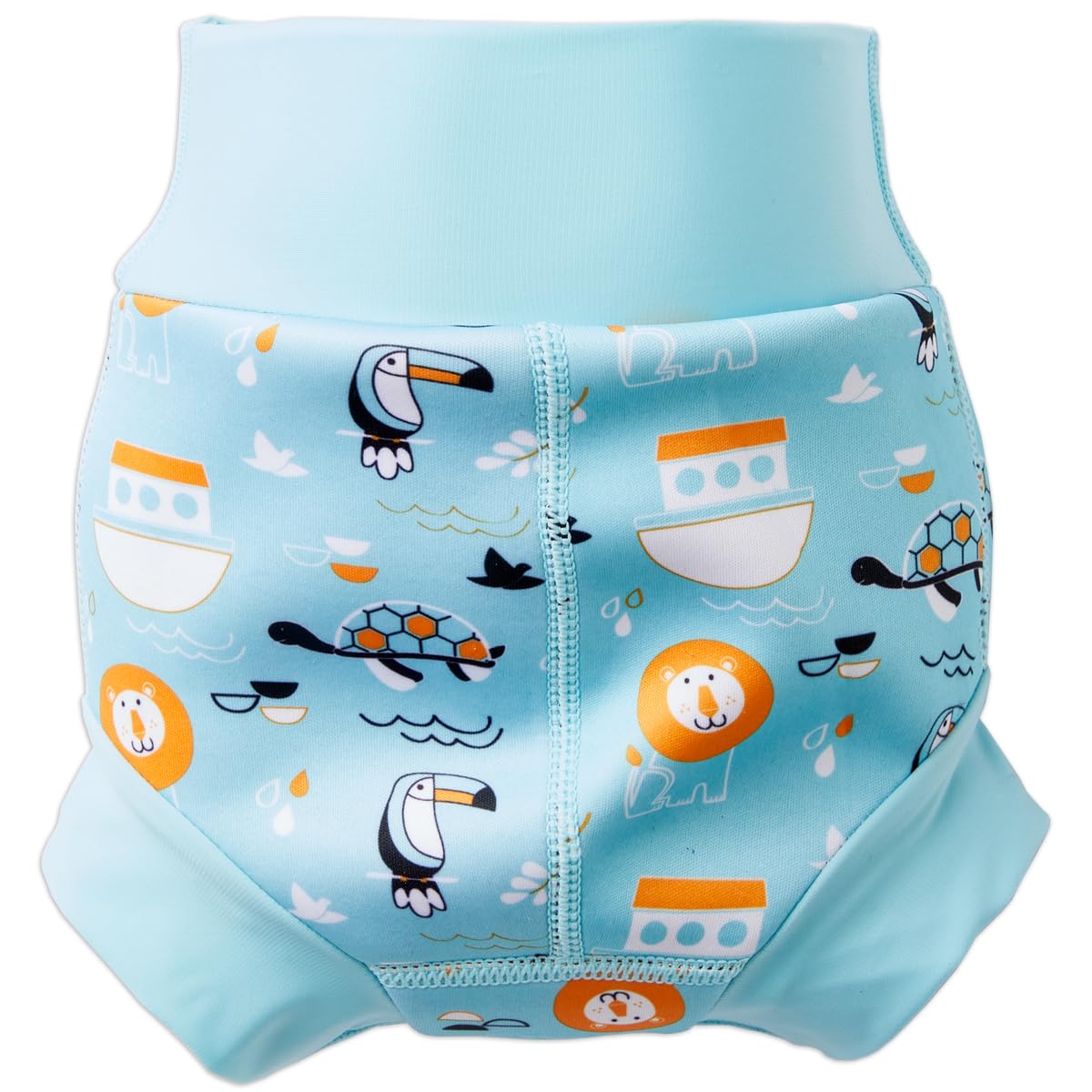 Splash About Happy Nappy Reusable Swim Diaper, Noah\'s Ark, 12-24 Months