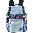 Limited Lilo and Stitch Allover Pattern Preppy Vintage Style 16" School Backpack