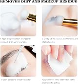Mererke_Pretty Eyelash Cleanser 50 ml + Brushes + Rinse Bottle Kit view 6