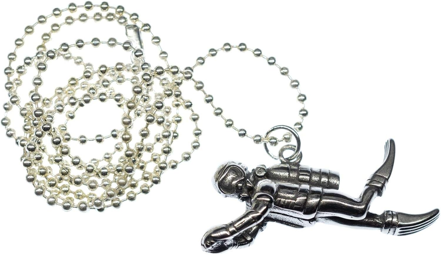 Miniblings Diver Necklace 50mm Handmade Fashion Jewelry I Chain 80cm