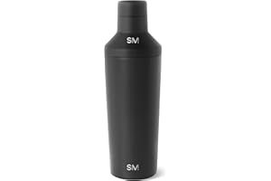 Simple Modern Cocktail Shaker for Bar with Jigger Lid | Stainless Steel Gifts for Women & Men | Classic Cocktail Shaker | 20o