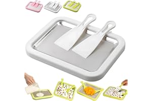 BIDOBIBO Ice Cream Maker Machine, Rolled Icecream Maker Kit, DIY Freezy Bake Frozen Yogurt Machine, At-Home Soft Yogurt Maker Machine for Kids Adults