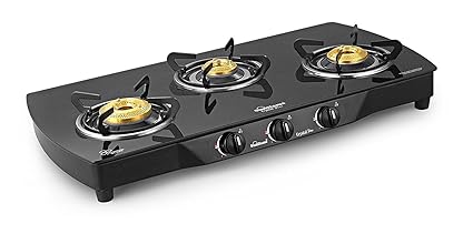 Sunflame Crystal Plus 3 Burner Gas Stove