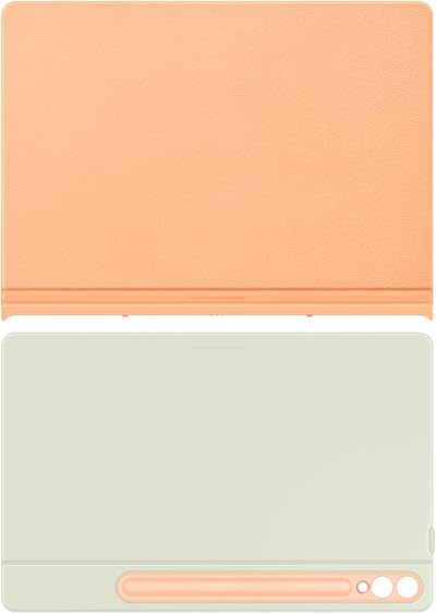 Samsung Galaxy Official Smart Book Cover for Galaxy Tab S10+, S9+, S9 FE+ Orange