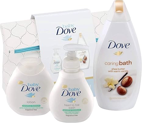 dove baby wash set