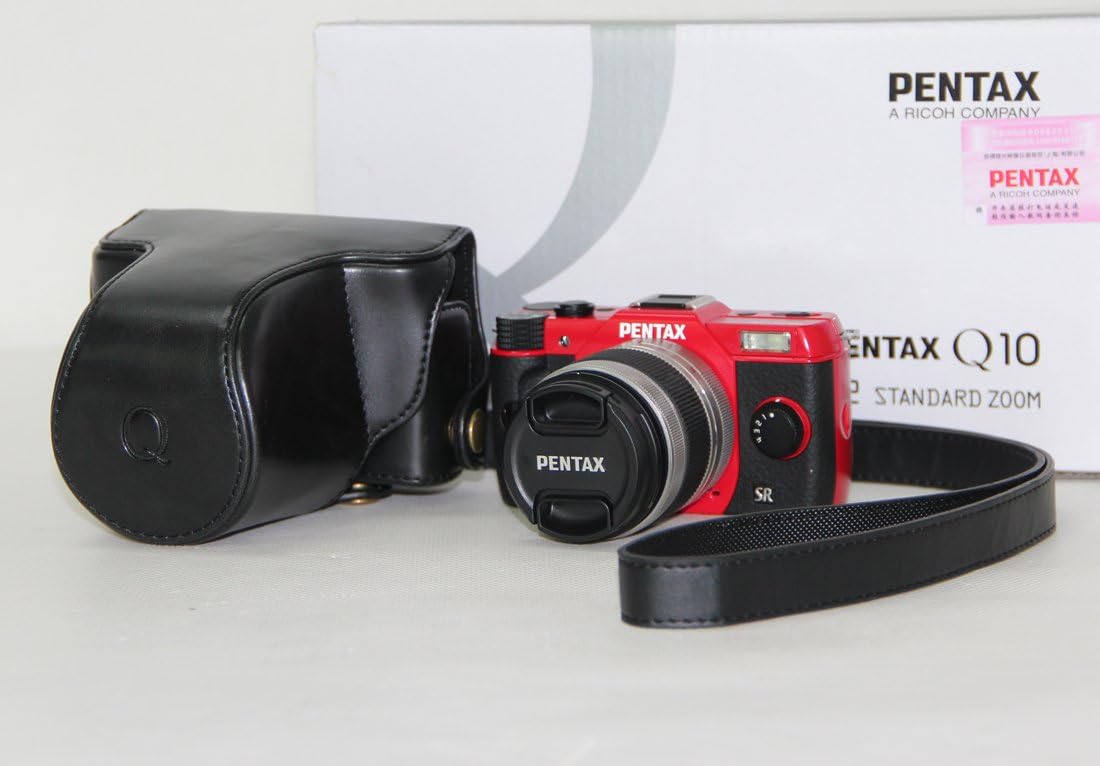 15 mm Lens MegaGear Ever Ready Black Leather Camera Case for New Pentax