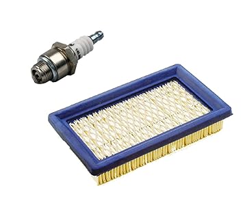 gardexx Luftfilter, Flachluftfilter + Zündkerze für Rasenmäher MTD ThorX, Honda GXV