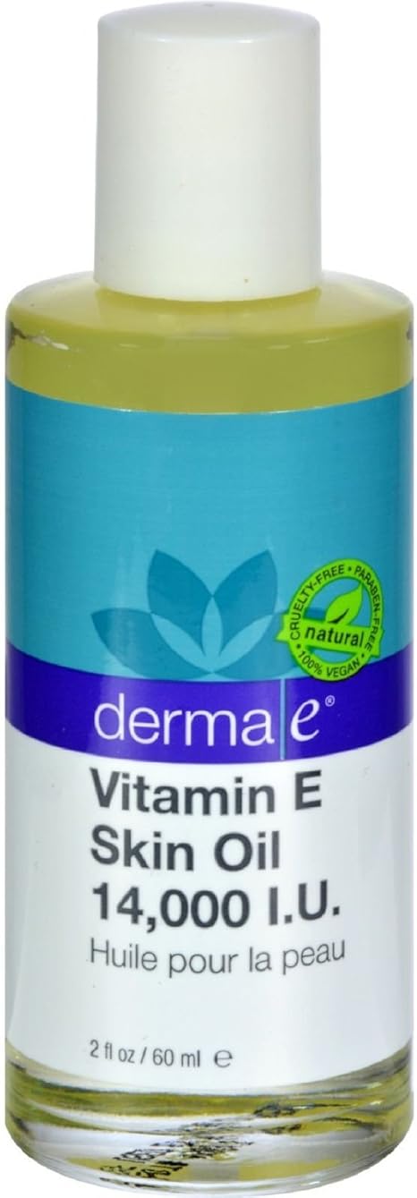 Amazon Co Jp 海外直送品derma E Vitamin E Oil 14 000iu 2 Oz Iu Pack Of 4 Beauty