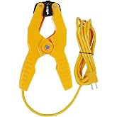 Temperature Clamp HVAC K-Type Thermocouple Thermometer Lead Probe Pipe Clamp Multimeter Sensor Jaw Clip Plumbing Clamp
