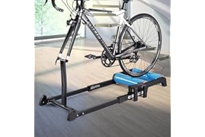 ZQJYMXM Folding Bike Roller Trainers, Bicycle Trainers for Exercise Riding, Foldable Bike Rollers for 24""-29"" Mountain Bike