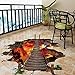 Kemilove 3D Stream Floor Wall Sticker Removable Mural Decals Vinyl Art Living Room Decor (VolcanoLand)