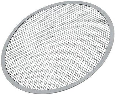 Pizza Tray - 12-Inch Aluminum Pizza Screen - Helps the pizza to cook faster