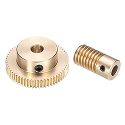 uxcell Worm Gear Set - 0.5 Module 60:1 Reduction