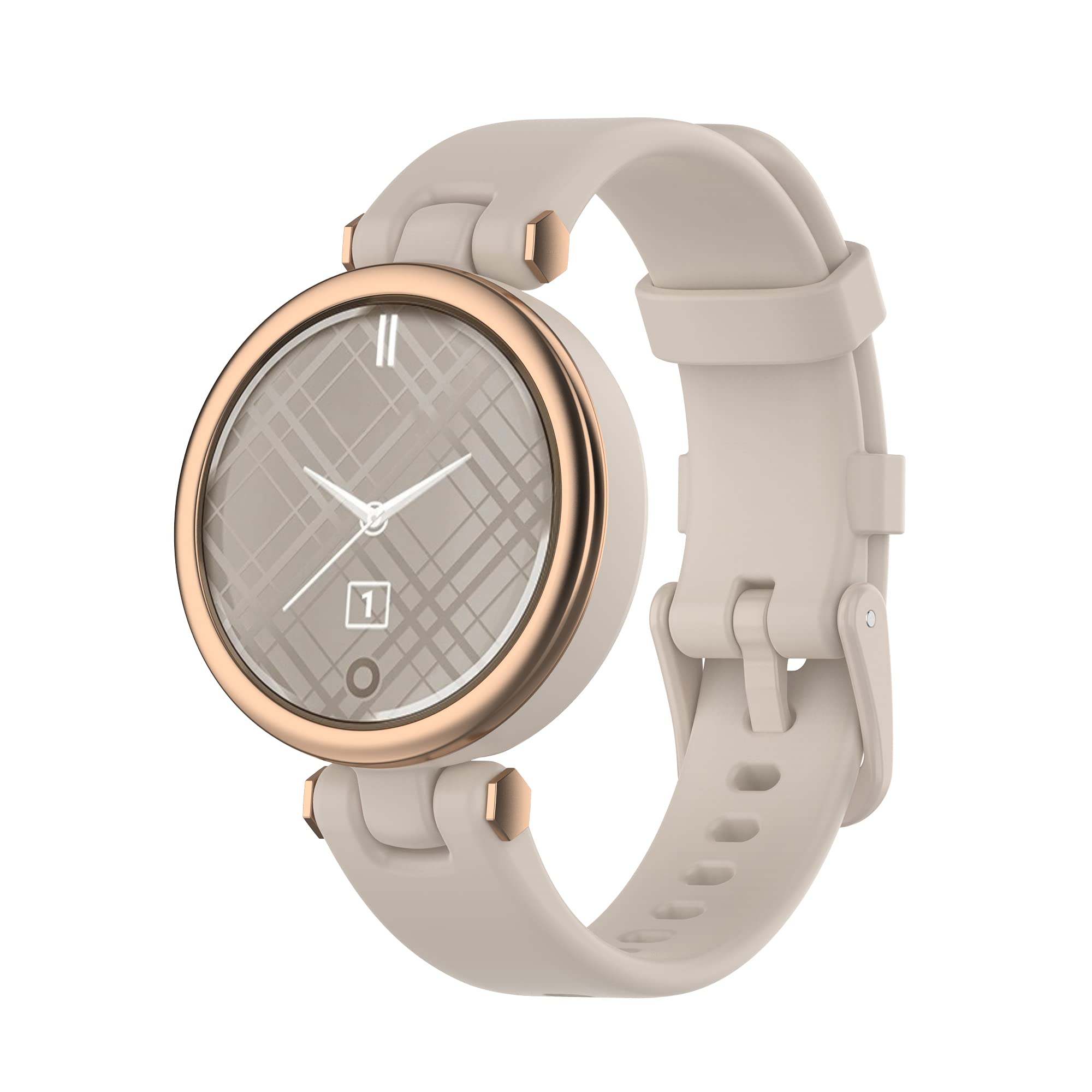 Giaogor Strap Compatible with Garmin Lily, Sport Silicone Classic Replacement Watch Strap for Garmin Lily Smartwatch