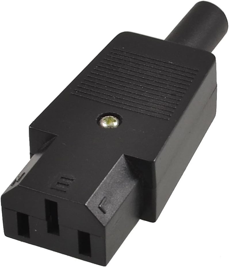 HeyNana - Connecteur D'alimentation IEC C14 Mâle/femelle, 250V 10A, Pour Câbles électriques