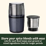 Cuisinart Electric Spice Grinder Coffee Grinder Nut Seed Grinder Dual Stainless view 3
