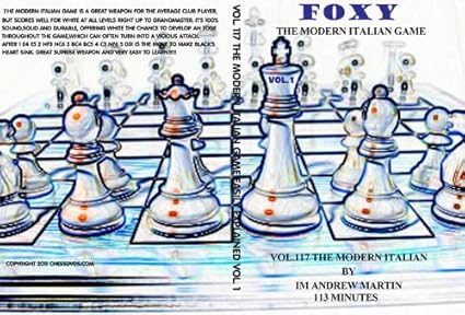 Amazon Com Foxy Openings Volume 117 The Modern Italian Game Chess Dvd Movies Tv