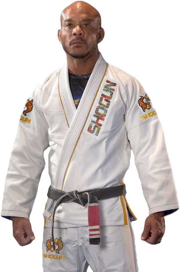 SHOGUN Fight Jiu Jitsu Gi Grand KOI 450g Pearl Weave Cotton Premium BJJ