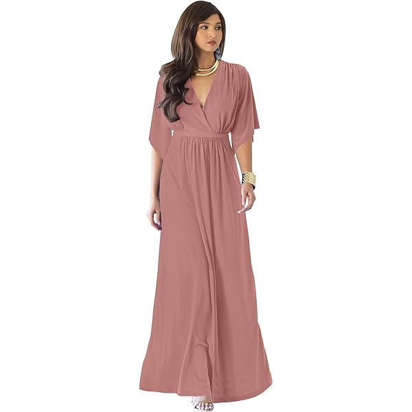 Amazon.com: KOH KOH Womens Long Kimono Sleeve with Sleeves Wrap Fall Winter  Empire Waist Flowy Casual Formal Cute Maternity Robe Abaya Gowns Gown Maxi Dress  Dresses, Black M 8-10 : Clothing, Shoes