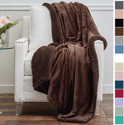 Amazon Com The Connecticut Home Company Micromink Velvet With