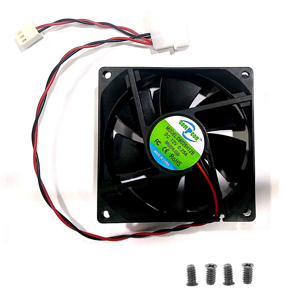 Buy COMPCON DC Axial Computer Case Cooling Fan 12volt 3inch