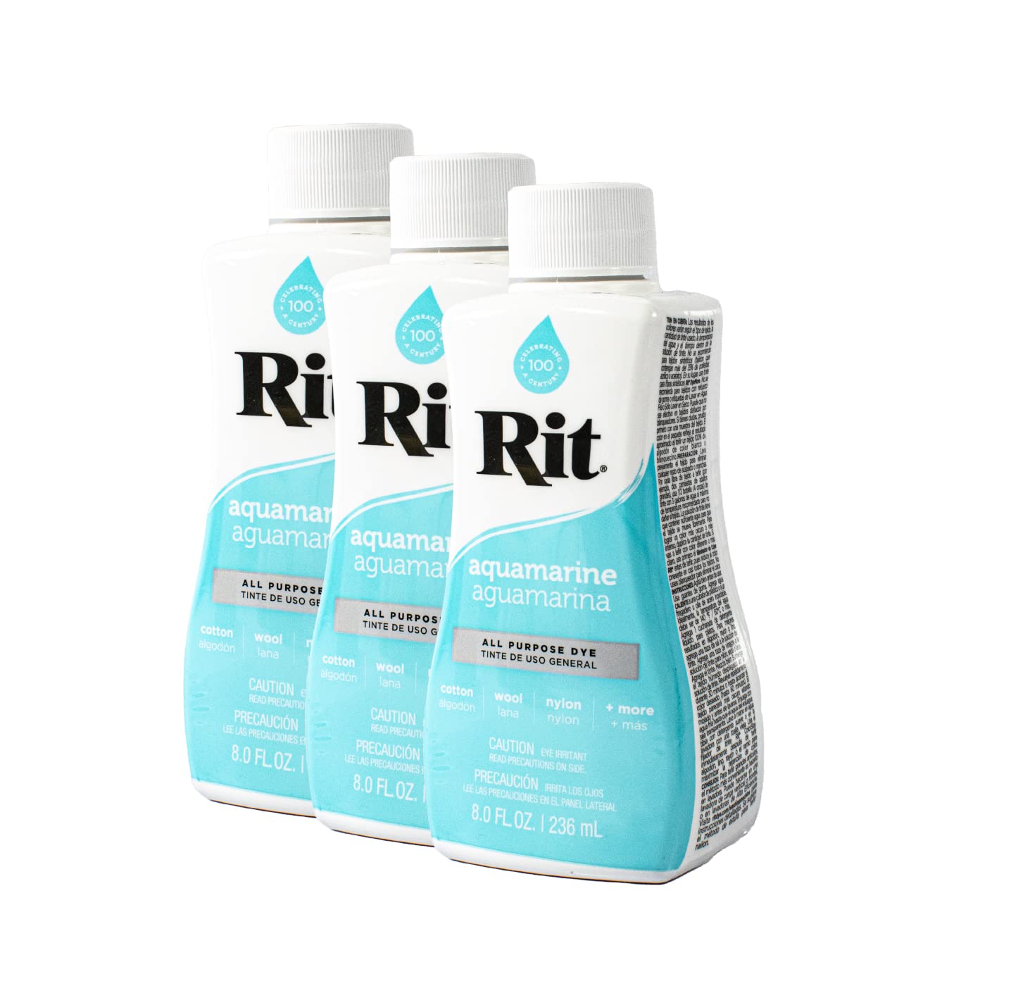 Rit Dye Liquid 236ml Aquamarine Pack of 12