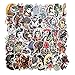 Homyu Stickers Old School Tattoo 50 Pcs PVC Decals Waterproof Sunlight-Proof DIY Ideals for Cars Motorbikes Skateboard Spinner Luggages Laptops