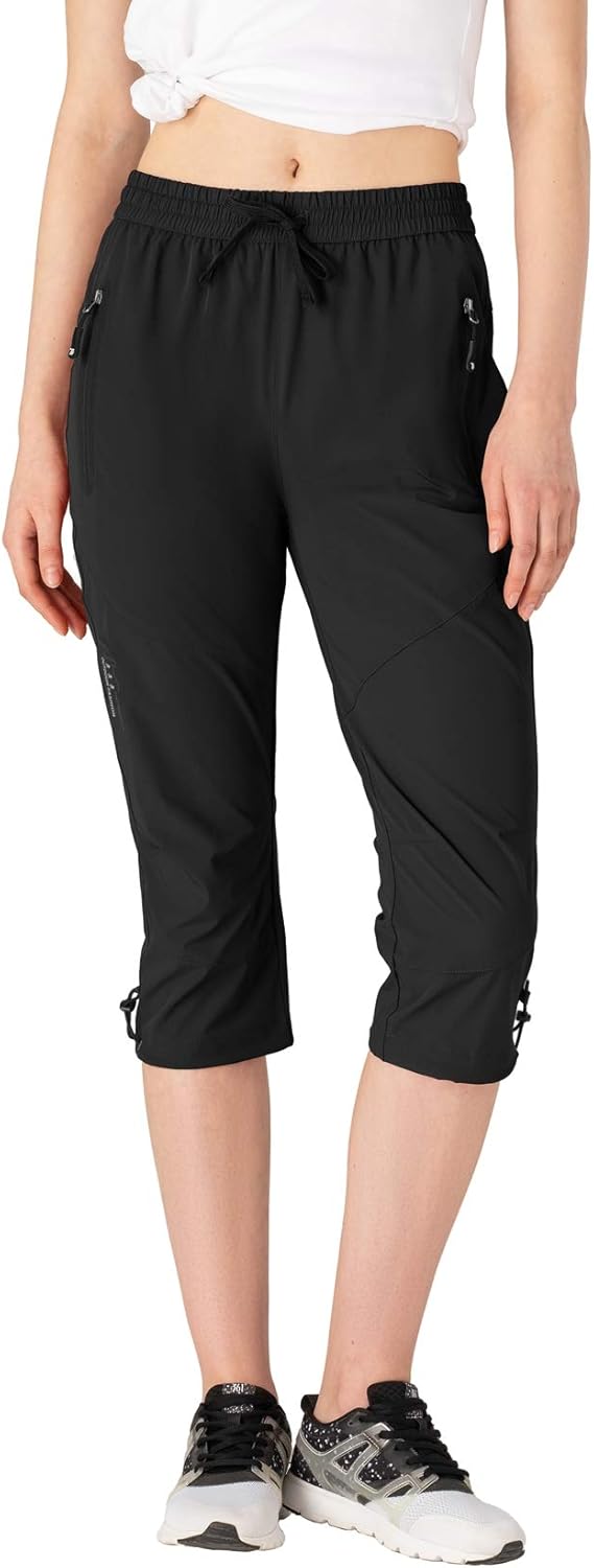 YSENTO Womens Outdoor Hiking Walking Trousers Lightweight Quick Dry