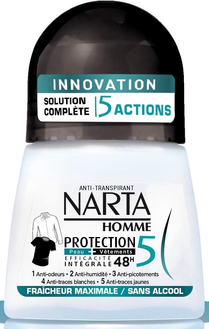 Narta Protection5 Maximum Freshness Deodorant Roll-On 50ml