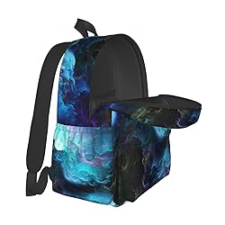 Muxxirt Daily Backpack Beautiful Galaxy Cyan nebula