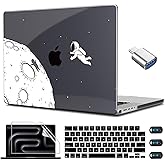 CISSOOK Case for MacBook Pro 14 Inch M5 M4 M3 M2 M1 Chip 2025 2024 2023 2022 2021 Release Model A3434 A3112 A3185 A3401 A2992 A2918 A2779 A2442, Hard Shell Cover for MacBook Pro 14 - Astronaut