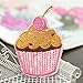 6pcs LIn Cake Iron On Patches Cartoon Embroidery Ice Cream Badges for Sewing Kids Clothing (6pcs)
