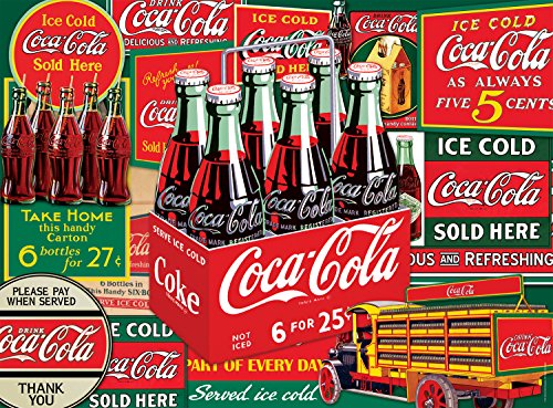 Buffalo Games - Coca-Cola - Evergreen - 1000 Piece Jigsaw Puzzle