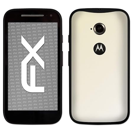 atFolix Skin kompatibel mit Motorola Moto E 2. Generation 2015, Designfolie Sticker (FX-Variochrome-Champagne), Mehrfarbig sc
