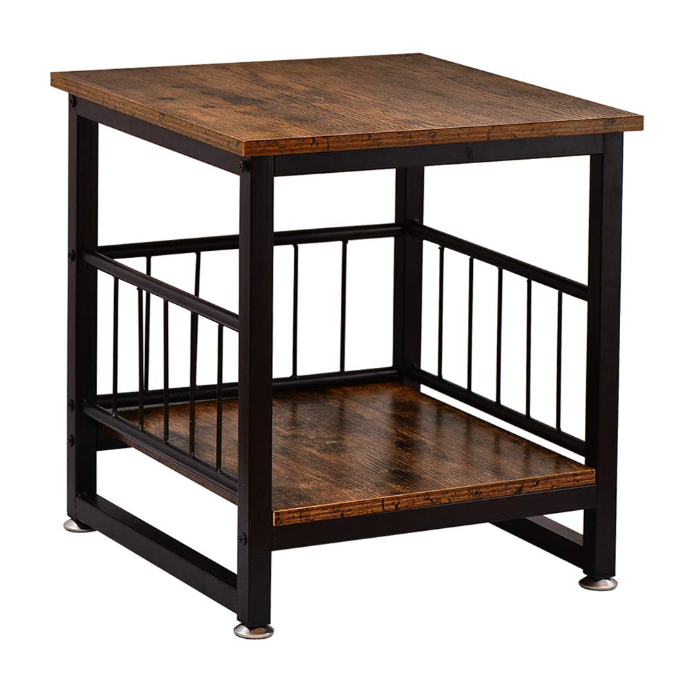 Best Rustic Wood End Table Outdoor
