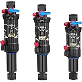 DNM AO-39RC 190mm Rear Shock Bike Air Rear Shock, for XC/TRAIL riding | Rebound/Lock Out- Adjustable Air Pressure, 190&times;50mm bike shock, Includes 2 pcs bushings(8*24mm)