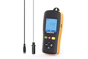 Tzone RTD Thermometer Temperature Data Logger USB with PT100 Probe, Digital Temp Recorder -160℃ to 300℃ Low and High Temp Log